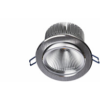 Alasvalo Spectrum Luvia Ø139x75mm LED COB 20W 6000K hopea