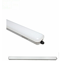 Teollisuusvalaisin Spectrum Limea LED SMD3528 18W 60cm 3000K IP65 85x600x73mm mattakalvo harmaa/valkoinen