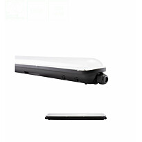 Teollisuusvalaisin Spectrum Limea Gigant PW tiivistetty 600mm 20W 4000K 120° IP65 IK10 musta