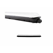 Teollisuusvalaisin Spectrum Limea Gigant PW tiivistetty 600mm 20W 4000K 120° IP65 IK10 musta