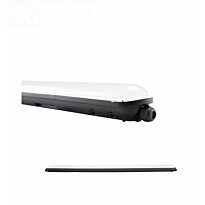 Teollisuusvalaisin Spectrum Limea Gigant tiivistetty 1190x72x70mm 38W 4000K 120° IP65 IK10 musta