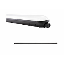 Teollisuusvalaisin Spectrum Limea Gigant tiivistetty 1190x72x70mm 38W 4000K 120° IP65 IK10 musta