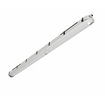 Teollisuusvalaisin Spectrum Limea Gigant Pro Hermetic 1500x80x68mm 85W/68W/54W/40W 120° IP66 IK10 harmaa/valkoinen, eri värilämpötiloja
