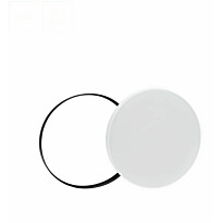 Plafondi Spectrum Nymphea Black &amp; White liiketunnistimella 115° IP54 valkoinen/musta