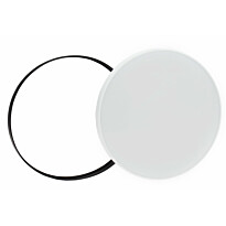 Plafondi Spectrum Nymphea Black &amp; White liiketunnistimella 115° IP54 valkoinen/musta