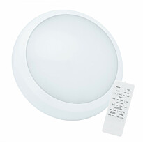 Plafondi Spectrum Nymphea City Pro 2 Ø320mm 18/24W kaukosäädin IP65 CCT 3000/4000/6000K valkoinen