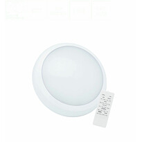 Plafondi Spectrum Nymphea City Pro 2 Ø320mm 23/30W liiketunnistimella IP65 CCT 3000/4000/6000K valkoinenn