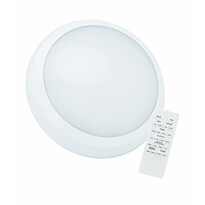 Plafondi Spectrum Nymphea City Pro 2 Ø320mm 23/30W liiketunnistimella IP65 CCT 3000/4000/6000K valkoinen