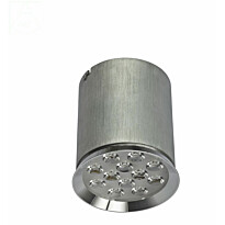 Alasvalo Spectrum Chloe 12LED 12W 60° Ø107.5x120mm alumiini, eri värilämpötiloja