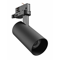 Spottivalaisin Spectrum Andromeda Prime 3-vaihekiskoon LED CCT 16W 25° IP20 Ø63x134x184mm musta