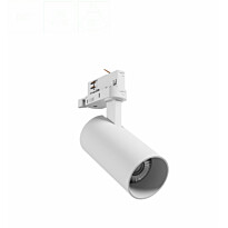 Spottivalaisin Spectrum Andromeda Prime NA Raili 3-vaihekiskoon LED CCT 16W 25° IP20 Ø63x134x184mm valkoinen
