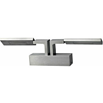 Tauluvalaisin Spectrum Squalla LED 2x3W IP20 4000K 348x53x40mm alumiini 348x53x40mm