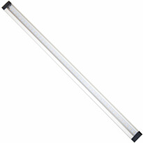 Kalustevalaisin Spectrum LED SMD 5.3W 12V 4000K 500x29x10mm hopea mustat päädyt