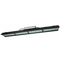 Ripustettava teollisuusvalaisin Spectrum Halls Line 200W 4000K 90° IP66 IK10 990x126x95mm musta