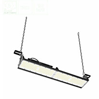 Ripustettava teollisuusvalaisin Spectrum Halls Line 2 High Bay 150W 4000K 40x110° IP66 IK10 900x150x130mm musta