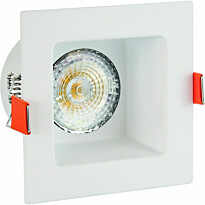 Upotettava alasvalo Spectrum Fiale III GU10 95x95x68mm valkoinen