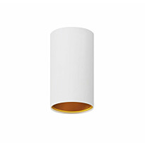 Kohdevalaisin Spectrum Chloe GU10 ei-säädettävä Ø70x128mm kullanvärinen sisäosa