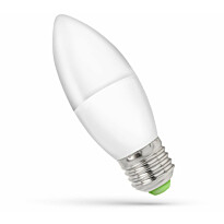 LED-päivänvalolamppu Spectrum E27 kynttilä 6W 230V 6000K