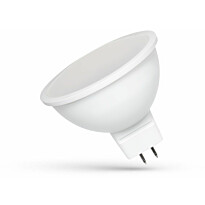 LED-lamppu Spectrum GU5.3 6W 12V mattalasikupu, eri värilämpötiloja