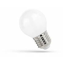 LED-lamppu Spectrum E27 pallo G45 4W 230V 2700K matta
