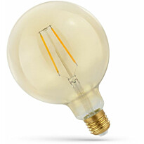 LED-lamppu Spectrum E27 pallo G125 2W 230V 2400K Retroshine