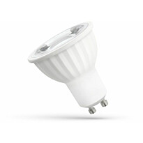 LED-lamppu Spectrum GU10 6W 230V SMD 45° linssillä, eri värilämpötiloja