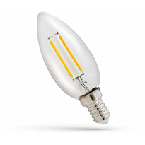 LED-kynttilälamppu Spectrum E14 1W 230V kirkas, eri värilämpötiloja