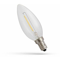 LED-kynttilälamppu Spectrum E14 1W 230V 1800K