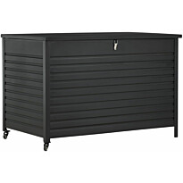 Pehmustelaatikko Venture Home Tiana, 150x90x101cm, musta