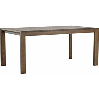 Jatkettava ruokapöytä Vind Slider, 170x95cm, tummanruskea