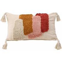 Koristetyynynpäällinen Venture Home Joline, 30x50cm, valkoinen