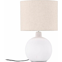 Pöytävalaisin Venture Home Torcello, 32x51cm, valkoinen/beige