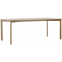 Ruokapöytä Venture Home Damon, 200x90cm, ruskea