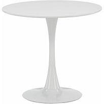 Ruokapöytä Venture Home Hamden, ⌀80cm, valkoinen