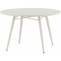 Ruokapöytä Venture Home Lina, ø120cm, beige