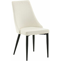 Ruokapöydän tuoli Venture Home Leone, beige vakosametti