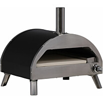 Pizzauuni Venture Home Kerang, kaasulämmitteinen, hopea