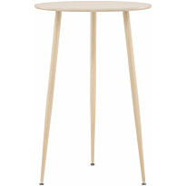 Baaripöytä Venture Home Plaza, ⌀70cm, vaalea puu