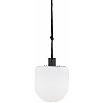 Riippuvalaisin Venture Home Colie, ø16x21cm, valkoinen/musta