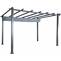 Pergola Venture Home Lazio, 295x395cm, musta/harmaa