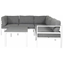 Moduulisohvaryhmä Venture Home Copacabana, 4-istuttava, harmaa/valkoinen