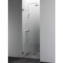 Suihkuovi Vihtan Elegance 3, mittatilaus, kirkas lasi, kromi