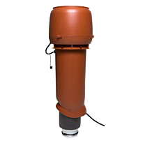 Huippuimuri VILPE® -P E190P/125/700, tiilenpunainen, Verkkokaupan poistotuote