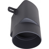 Tuuletuspaalun adapteri Vilpe Ross 125/110, harmaa
