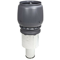 Poistoputki Vilpe Kartio XL, Ø160/ER/450, harmaa