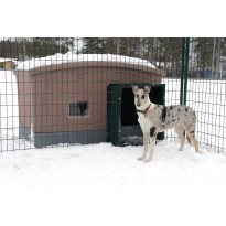 Tunneli koirankopin ja koira-aitauksen välille Jämpti, eri värejä