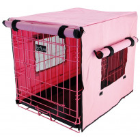 Häkinpäällinen Brava, eri kokoja, pinkki