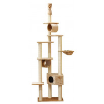 Kissan kiipeilypuu VIPstore Torni, 240-260x72x55cm, eri värejä