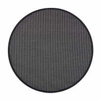 Matto VM Carpet Lyyra2, mittatilaus, pyöreä, musta