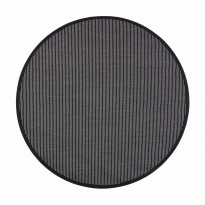 Matto VM Carpet Lyyra2, mittatilaus, pyöreä, musta